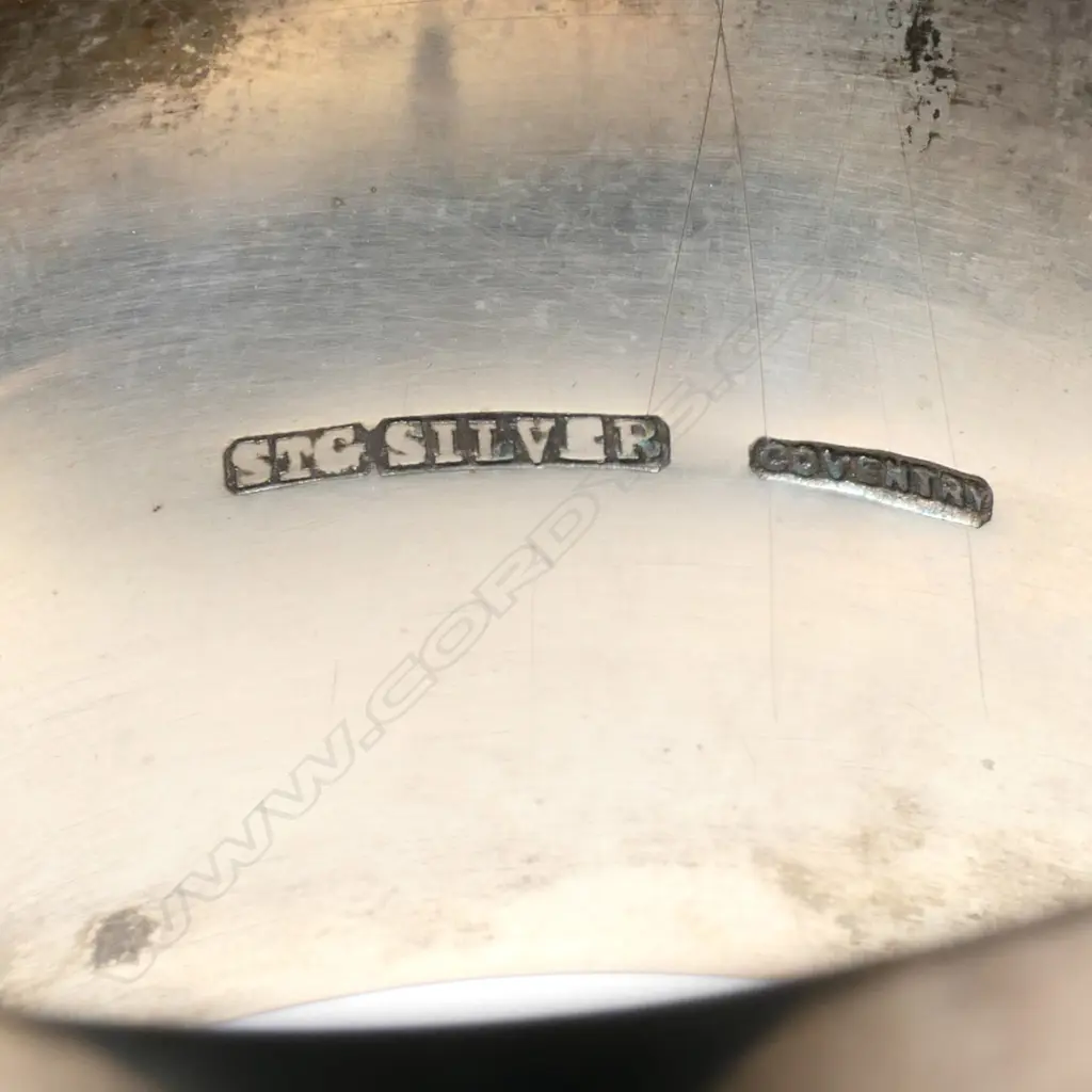 (John) Coventry (Dunedin) silver napkin ring, Image 1++